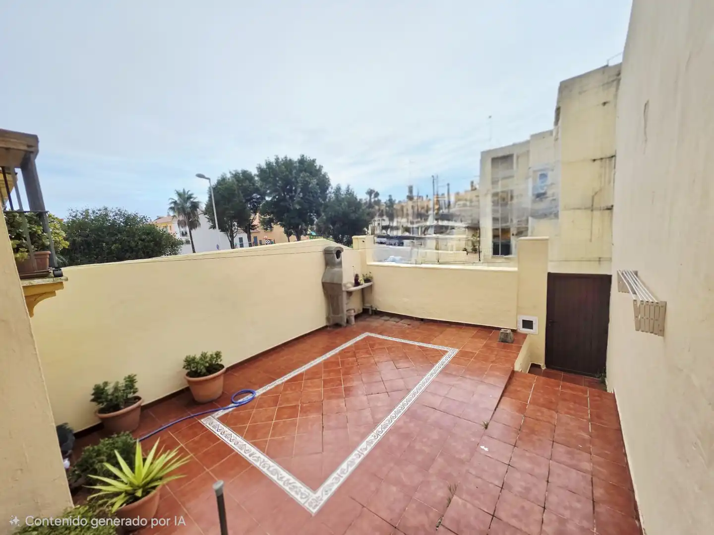 Terraza de Casa adosada en venta en Tarifa con Aire acondicionado, Jardín privado y Terraza