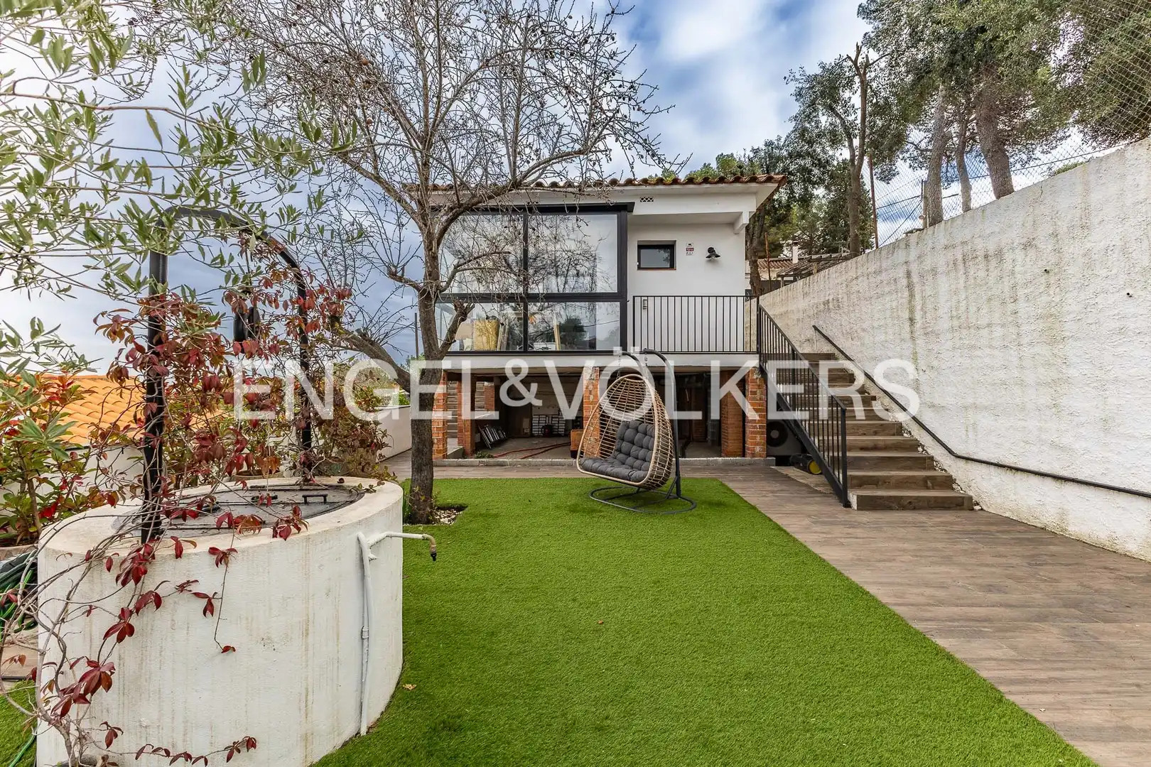 Terrace of Houses for sale in Sant Cugat del Vallès  with Air Conditioner, Heating and Private garden