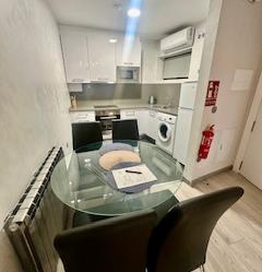 Kitchen of Apartment to rent in León Capital   with Air Conditioner and Balcony