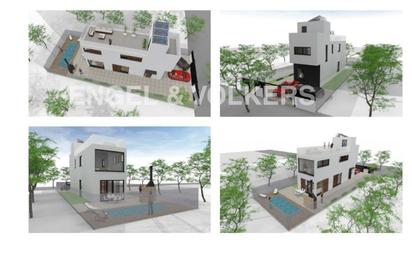 Exterior view of House or chalet for sale in Rubí  with Air Conditioner, Terrace and Swimming Pool