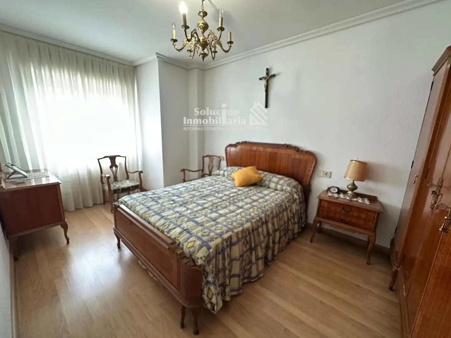 Bedroom of Flat for rent in Salamanca  with Heating, Terrace and Furnished