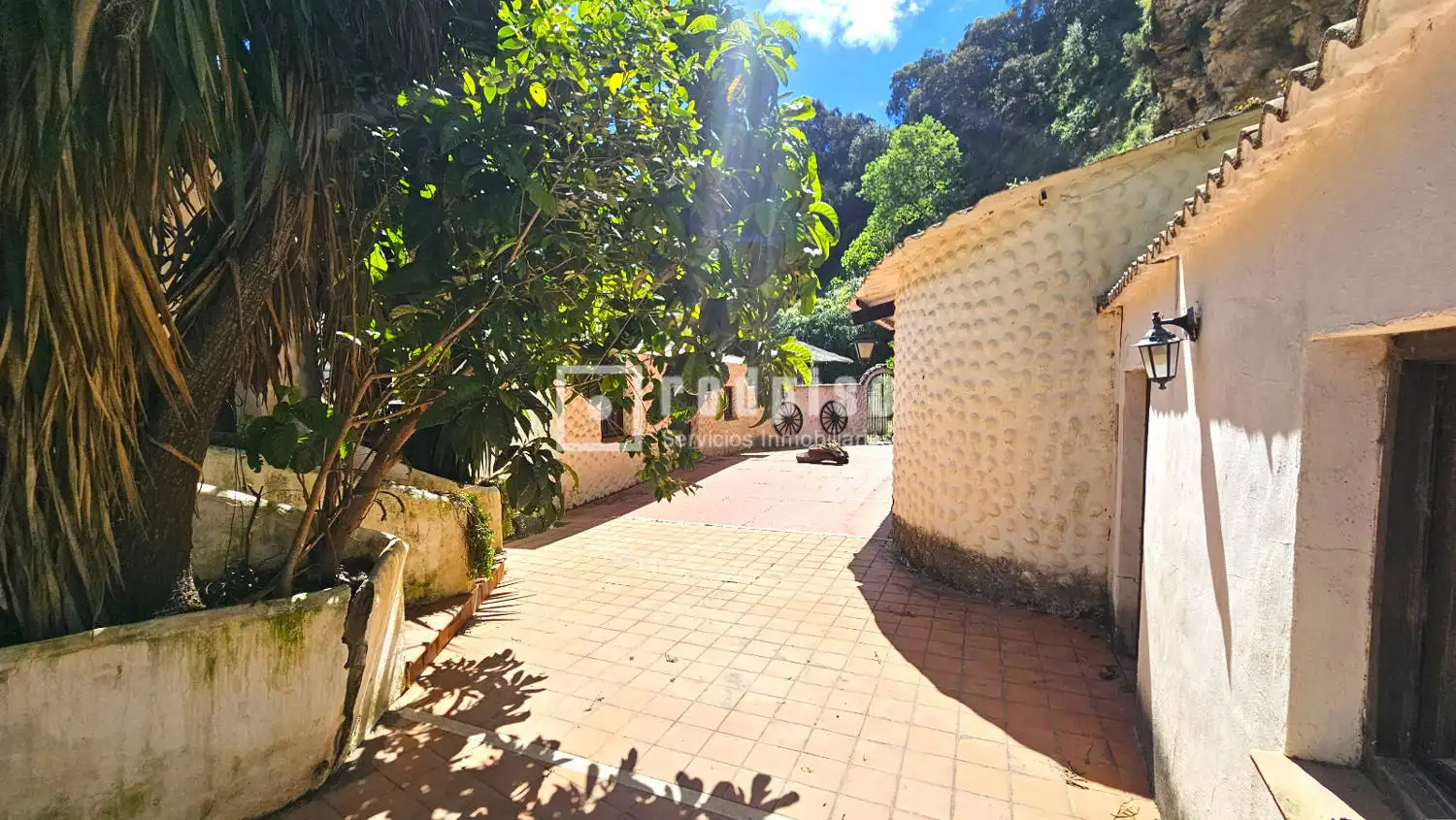 Vista exterior de Casa o chalet en venta en Arriate con Calefacción, Jardín privado y Terraza