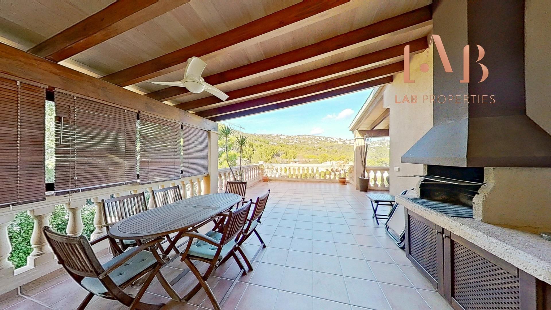 Terrace of Attic to rent in Andratx  with Air Conditioner, Private garden and Parquet flooring