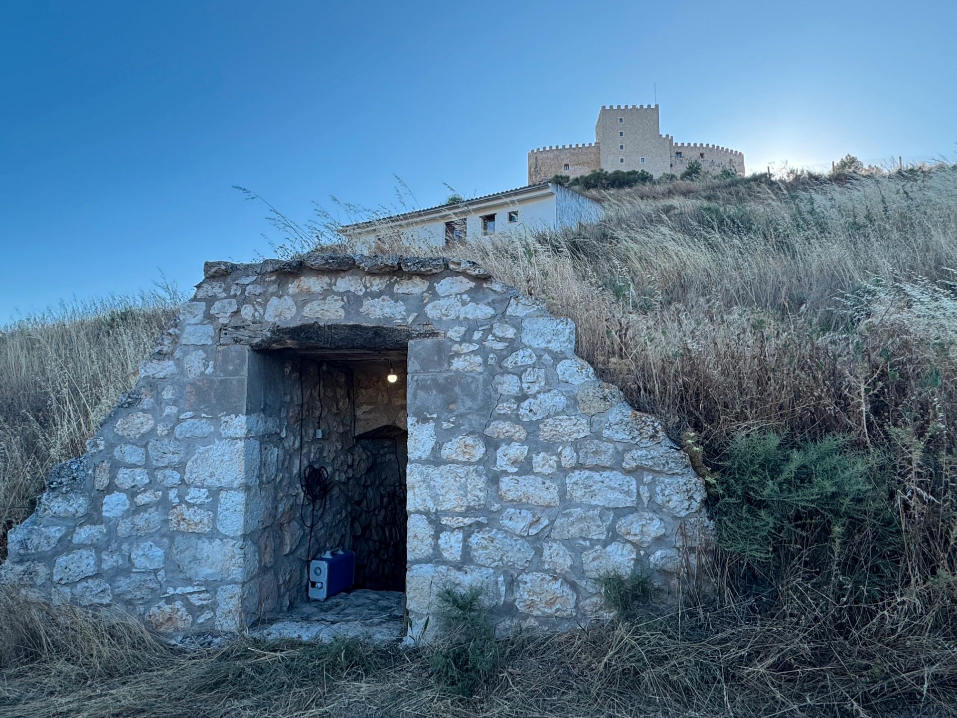 Vista exterior de Finca rústica en venda en Curiel de Duero amb Moblat