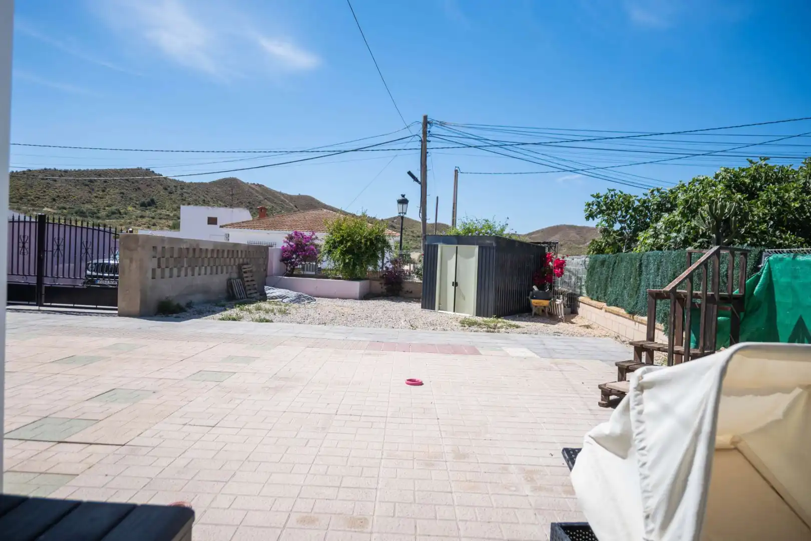 Vista exterior de Casa o chalet en venta en Huércal-Overa con Aire acondicionado, Jardín privado y Terraza