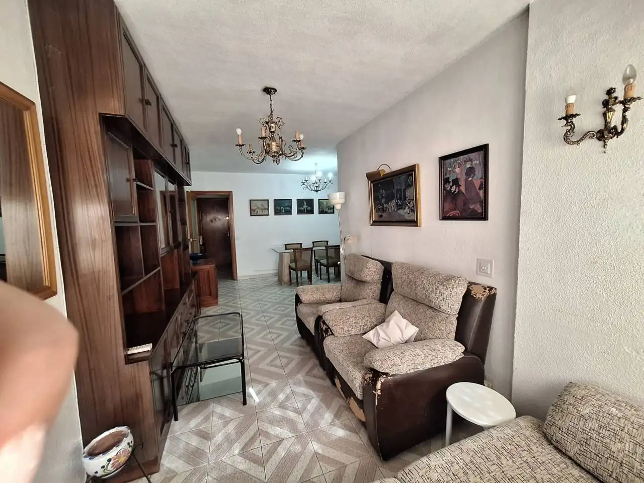 Living room of Flat for rent in Fuenlabrada  with Air Conditioner, Heating and Storage room