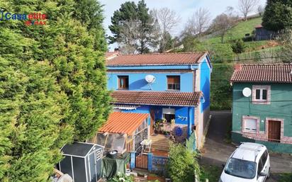 Exterior view of House or chalet for sale in Oviedo   with Heating, Terrace and Swimming Pool