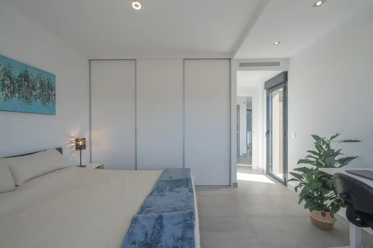 Bedroom of Houses for sale in Orihuela  with Air Conditioner, Heating and Private garden