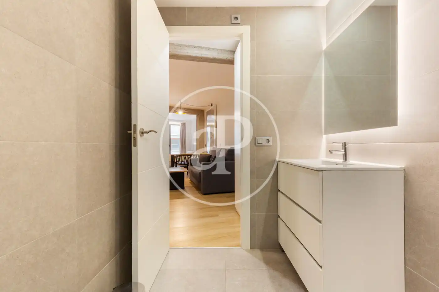 Badezimmer von Loft zur Miete in Valencia mit Klimaanlage, Heizung und Möbliert