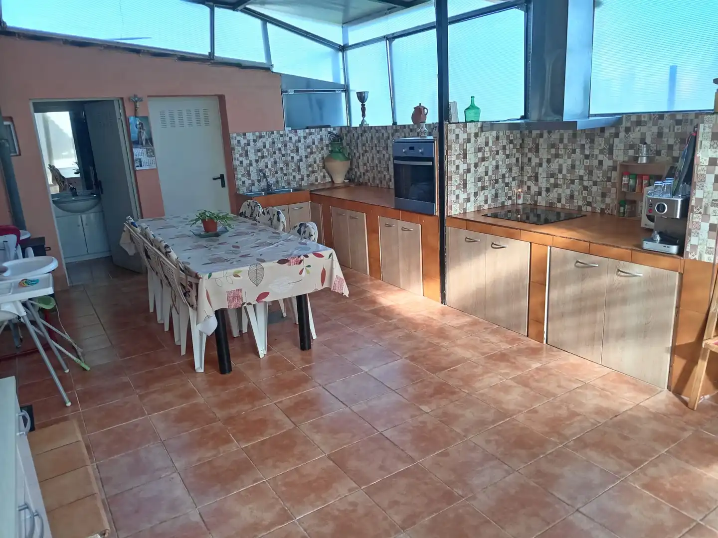 Cocina de Casa o chalet en venta en Murcia con Aire acondicionado, Jardín privado y Terraza