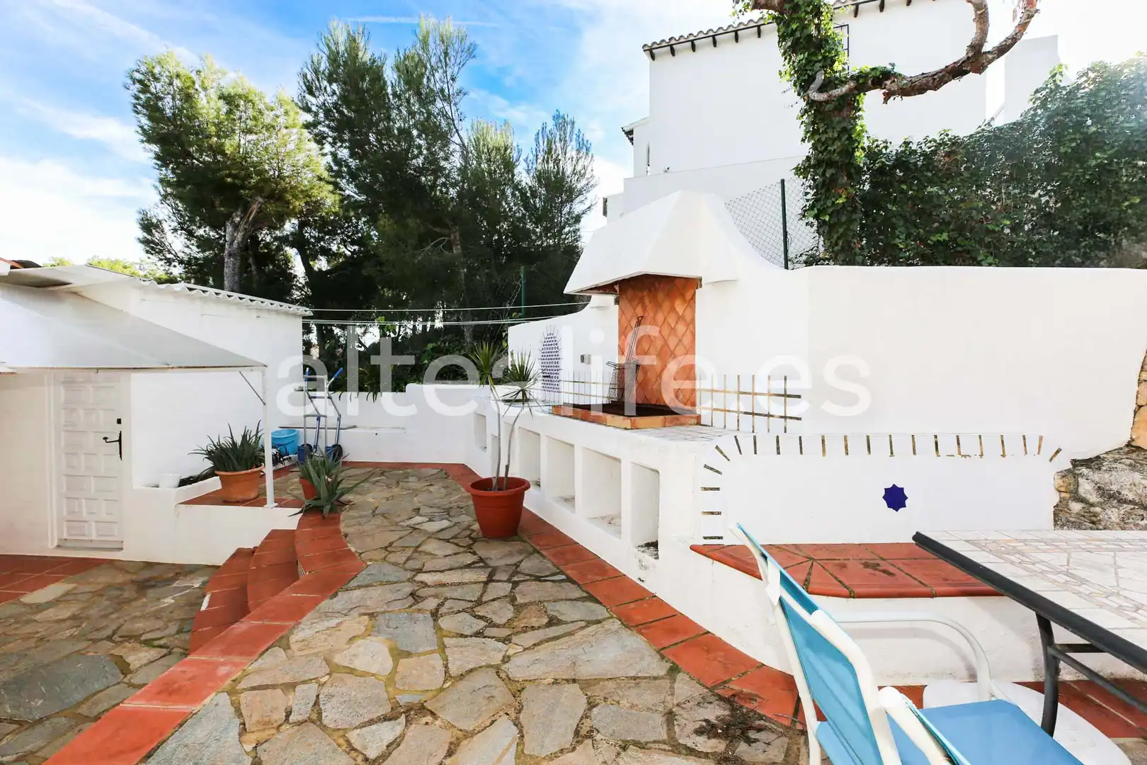Jardí de Casa o xalet en venda en La Nucia amb Aire condicionat, Jardí privat i Terrassa