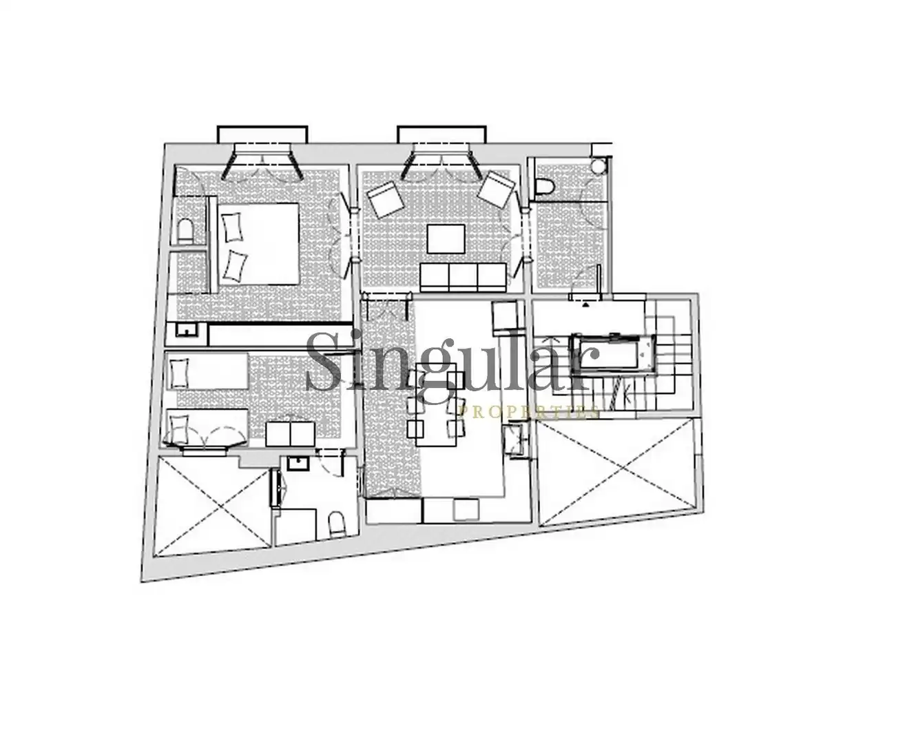 Piso con terraza en venta en Ciutat Vella, imagen 55