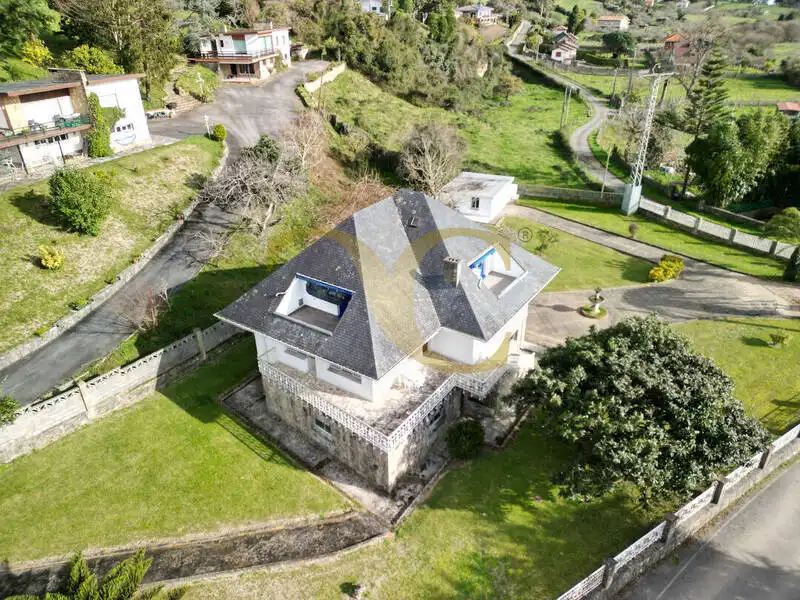 Vista exterior de Casa o xalet en venda en Villaviciosa amb Calefacció, Jardí privat i Terrassa