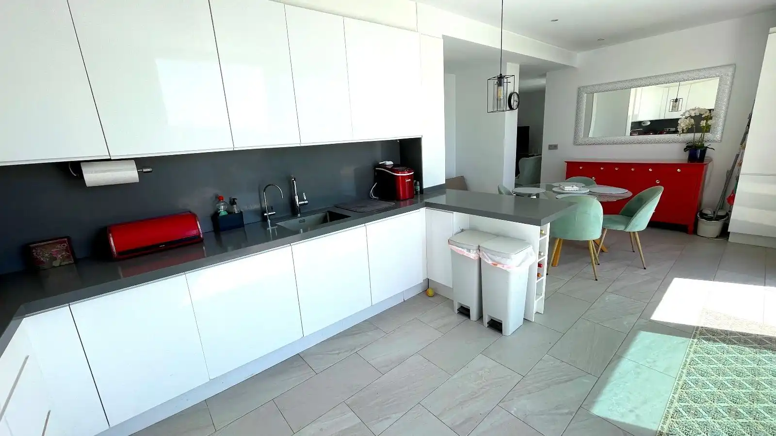 Cocina de Casa o chalet de alquiler en Estepona con Aire acondicionado, Terraza y Piscina