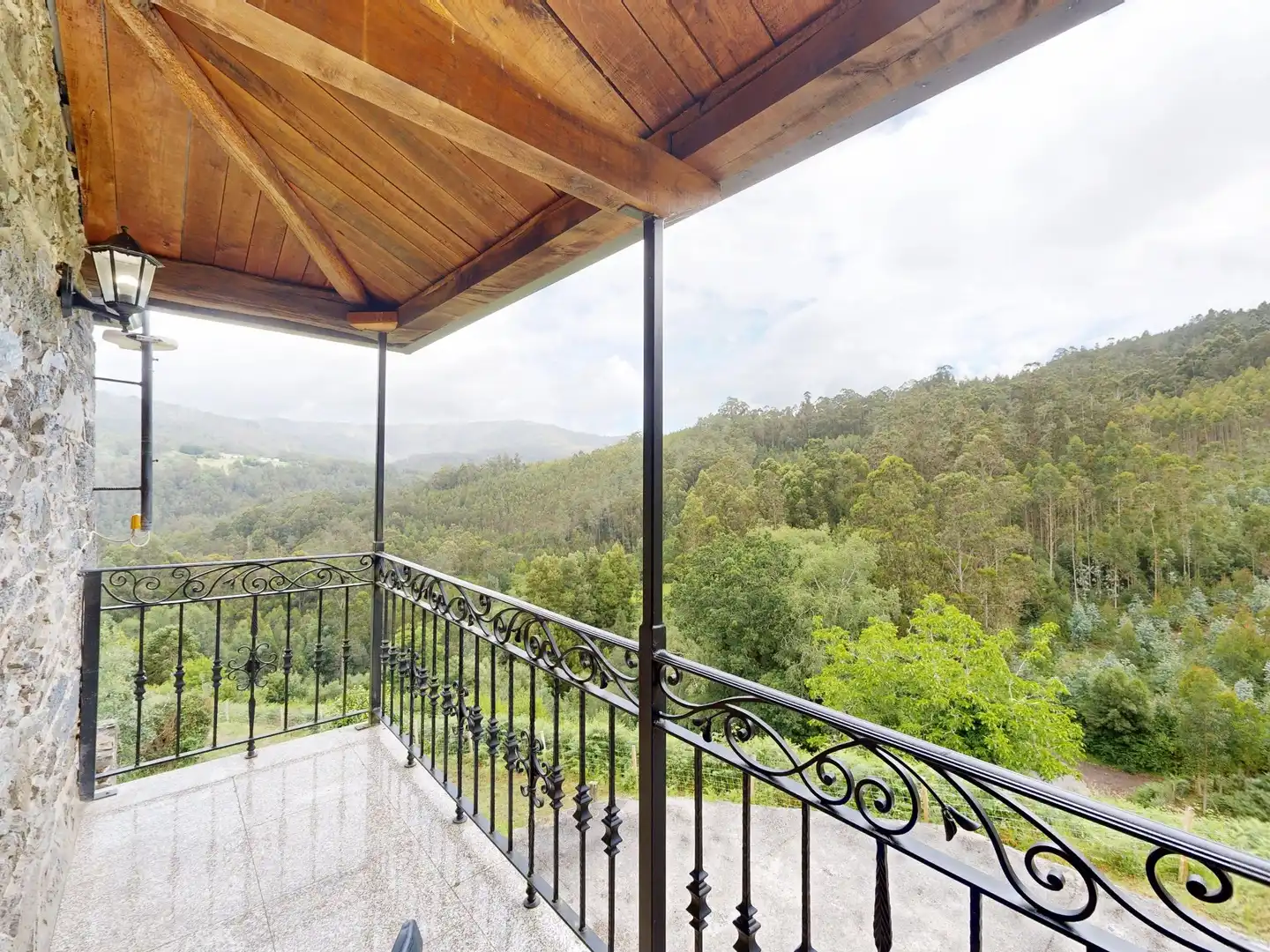 Terraza de Casa o chalet en venta en Ourol, Lugo