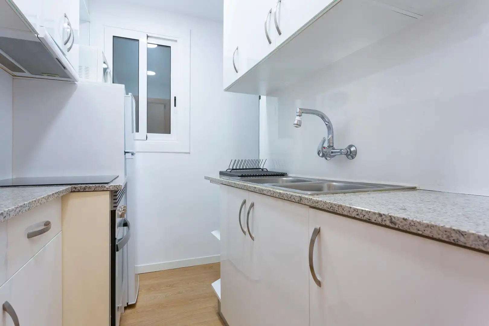 Kitchen of Flat for sale in Barcelona  with Air Conditioner, Heating and Parquet flooring