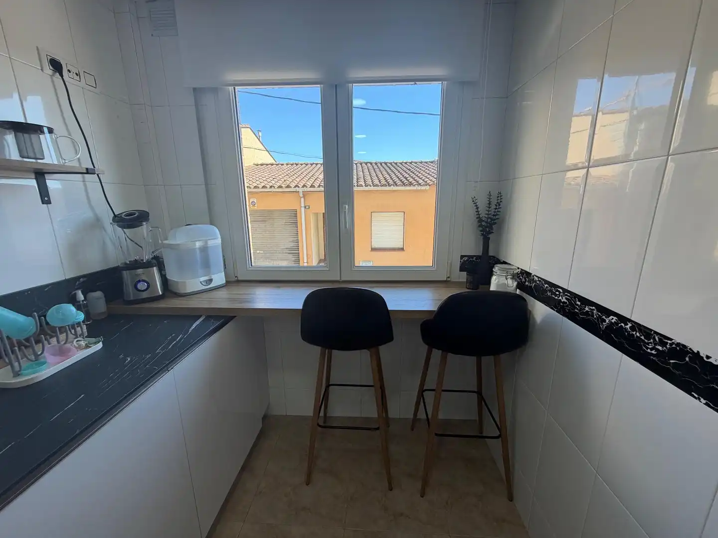 Cocina de Planta baja en venta en Llagostera con Calefacción, Terraza y Trastero