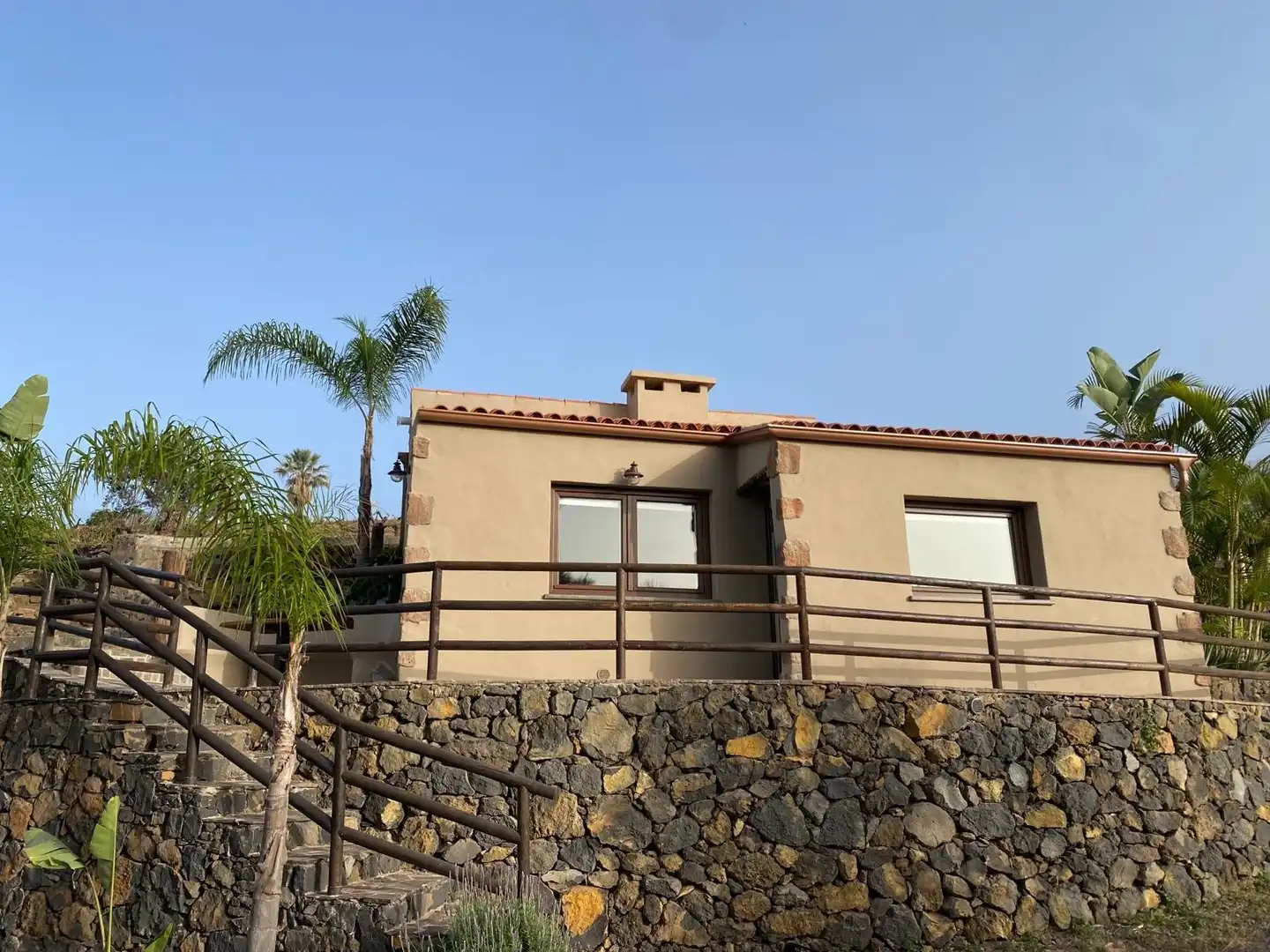 Außenansicht von Country house zum Verkauf in Santa Úrsula mit Privatgarten, Terrasse und Schwimmbad