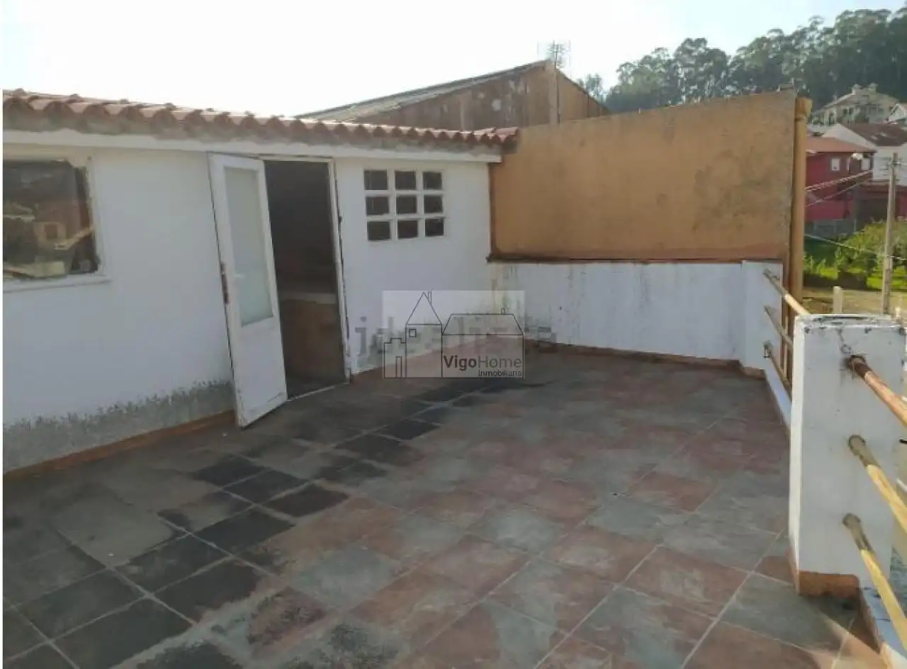 Terraza de Casa o chalet en venta en Cangas  con Calefacción, Jardín privado y Terraza