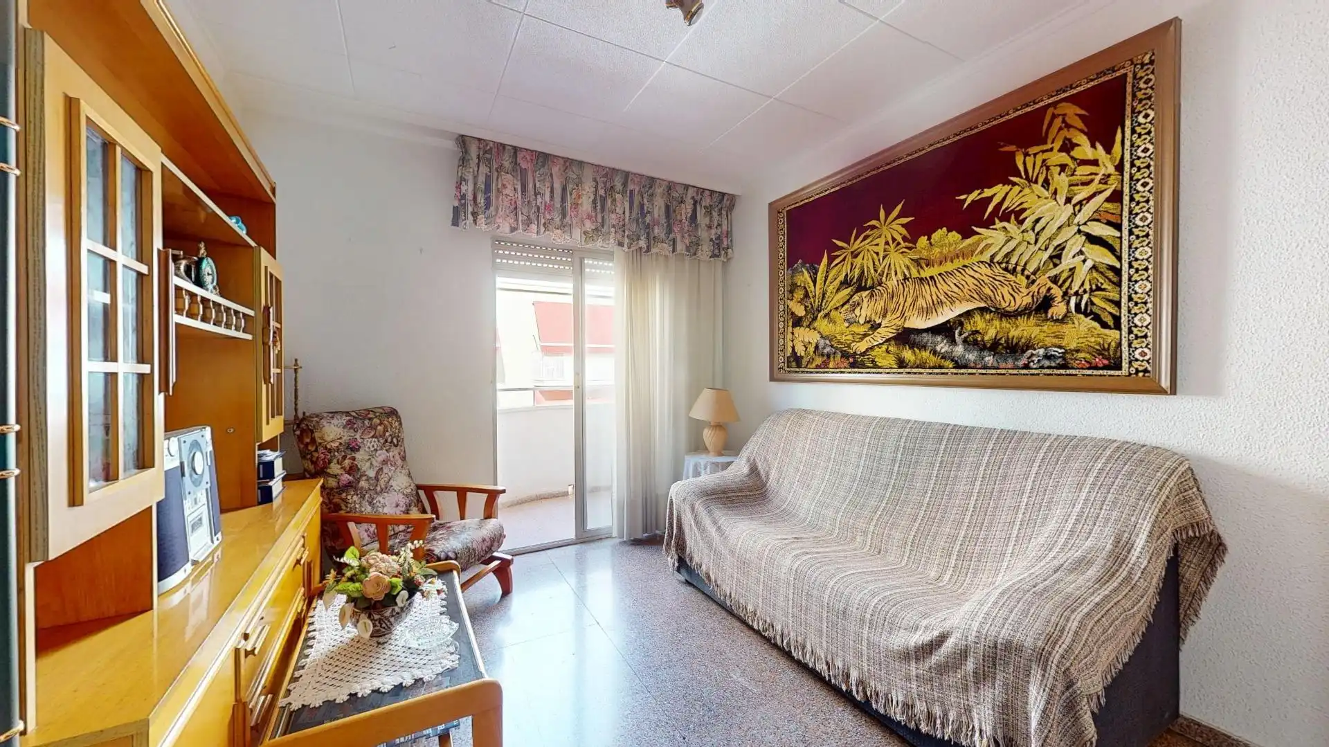 Living room of Flat for sale in Elche / Elx  with Balcony
