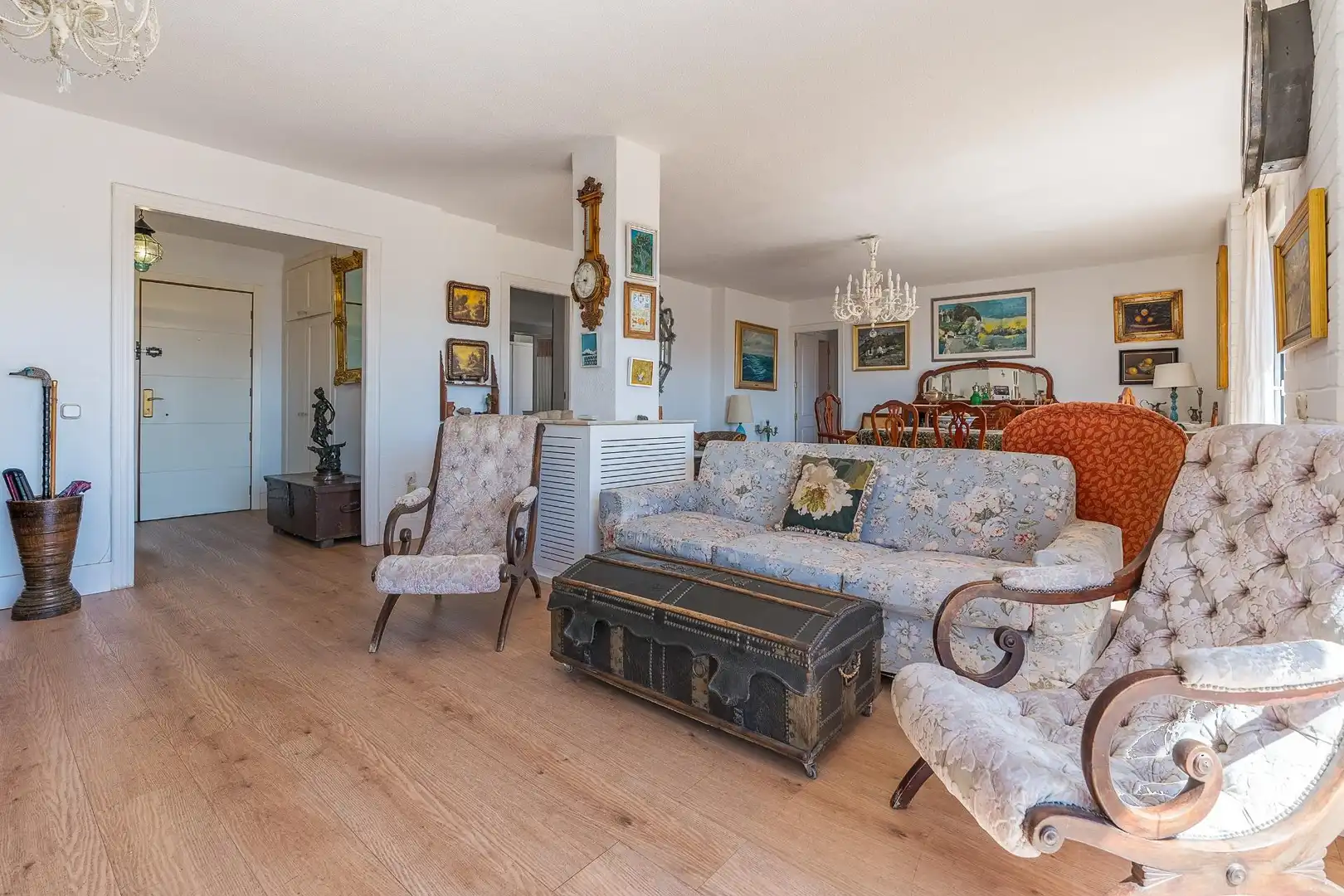 Living room of Attic for sale in Granada  with Air Conditioner and Terrace