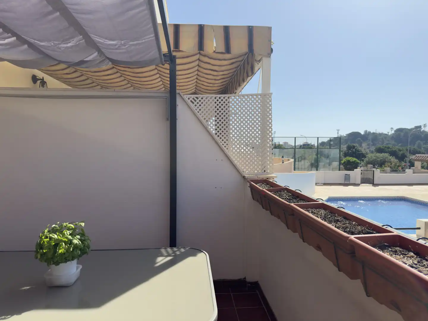 Terrace of Apartments for rent in Benalmádena  with Air Conditioner, Terrace and Storage room