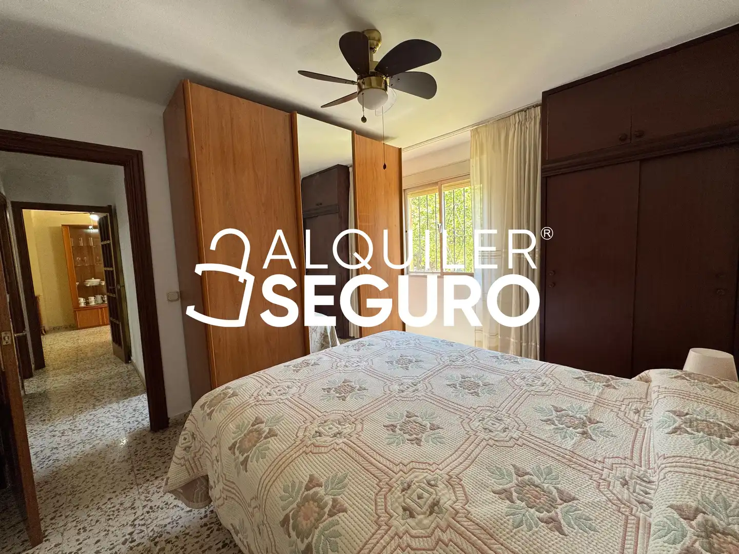 Bedroom of Flat for rent in Málaga  with Furnished