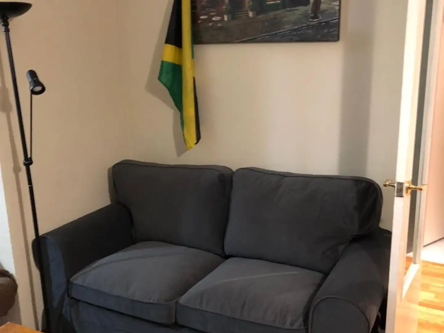 Sala d'estar de Pis de lloguer en Murcia amb Aire condicionat, Calefacció i Moblat