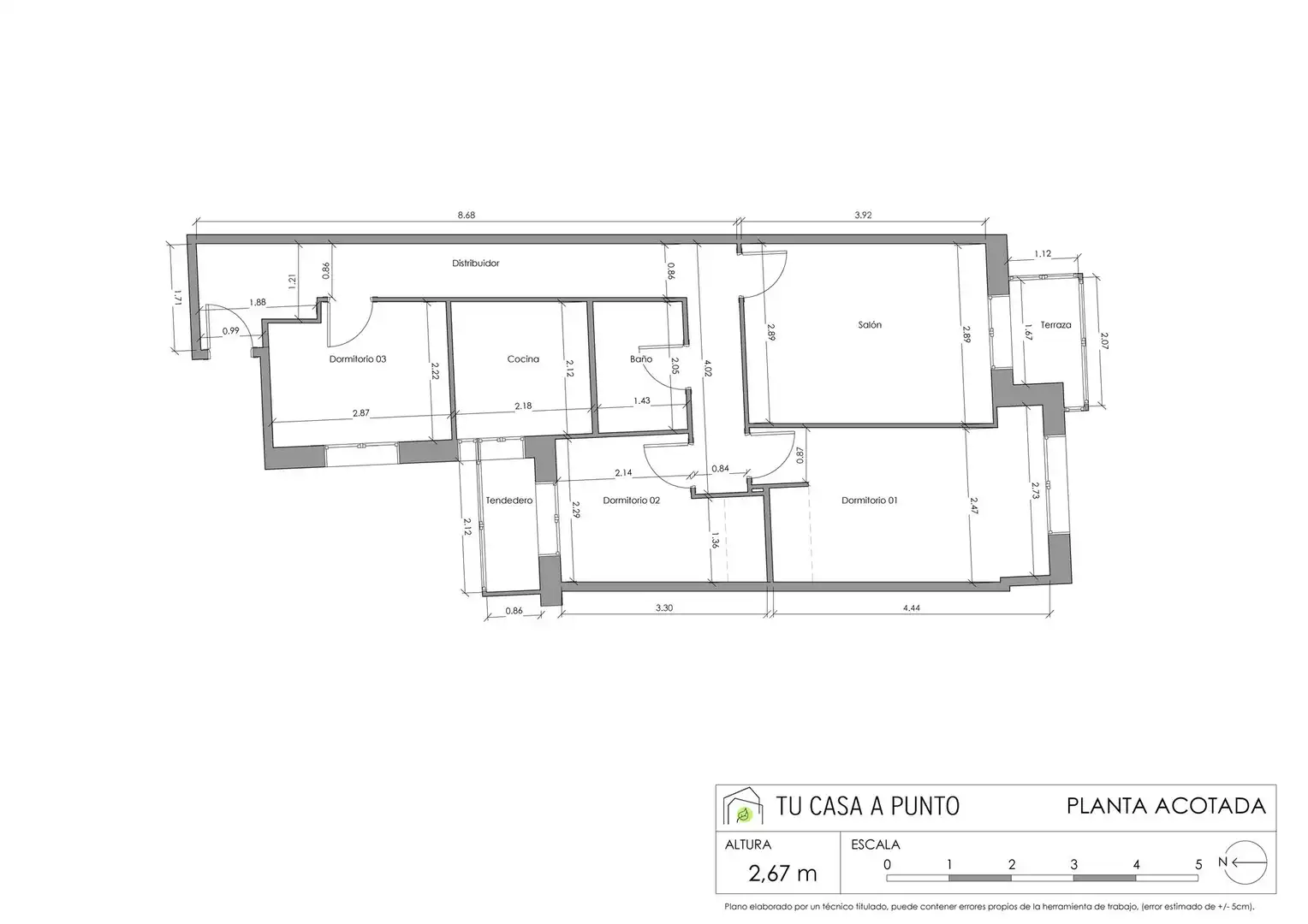 Flat for rent in Madrid  with Air Conditioner, Heating and Terrace