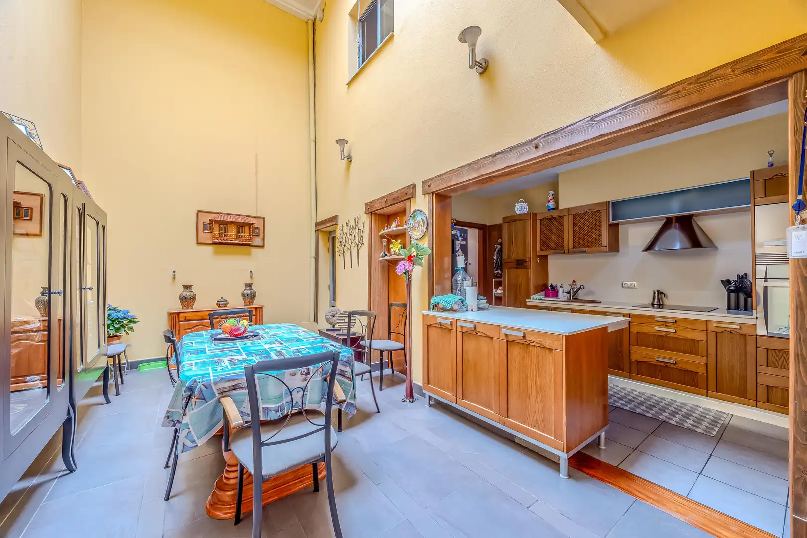 Kitchen of Houses for sale in Santa Lucía de Tirajana  with Terrace, Storage room and Balcony