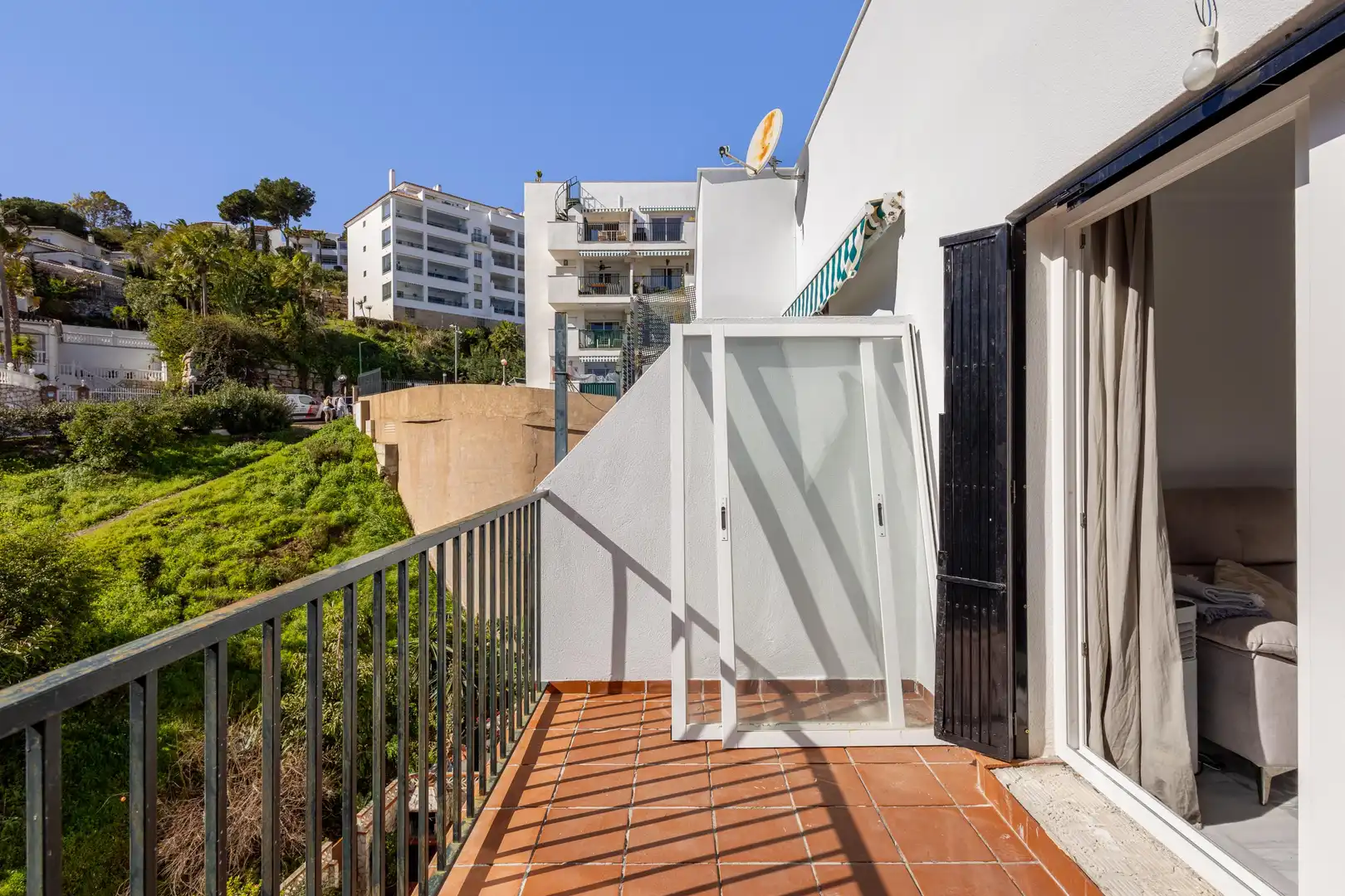 Terraza de Ático en venta en Mijas con Calefacción, Jardín privado y Balcón