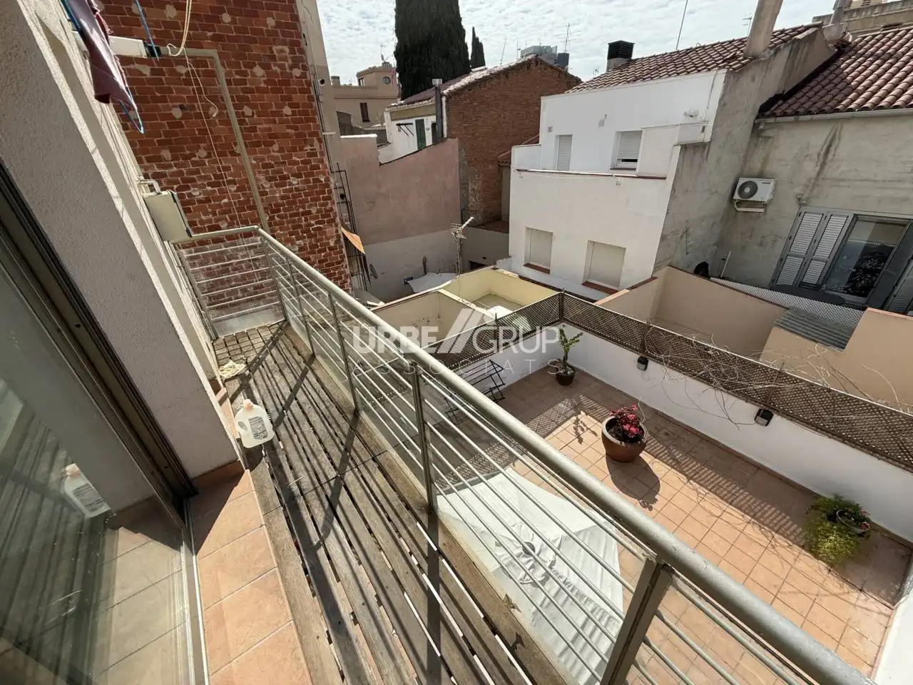 Terraza de Piso de alquiler en Terrassa con Aire acondicionado, Calefacción y Parquet