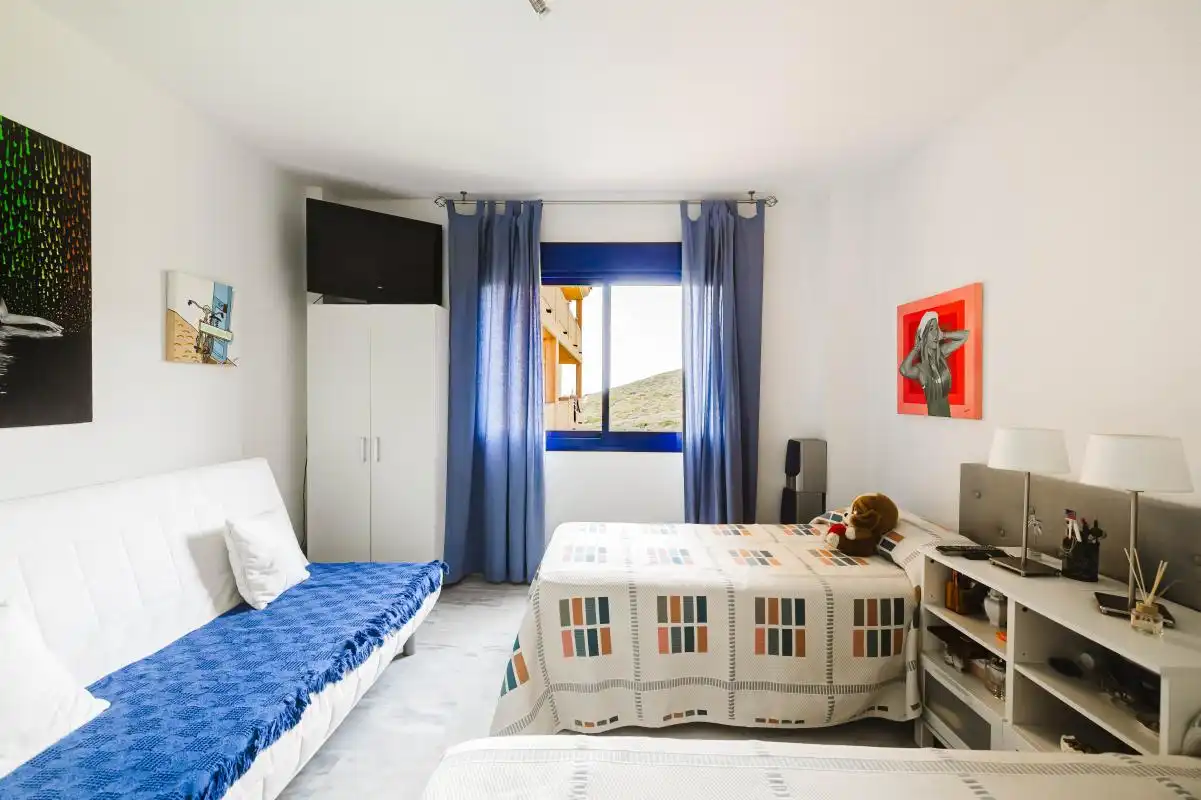Bedroom of Flat for sale in Manilva  with Air Conditioner, Heating and Terrace