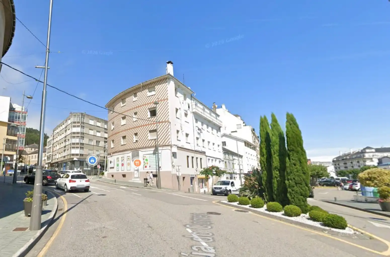 Vista exterior de Pis en venda en Burela