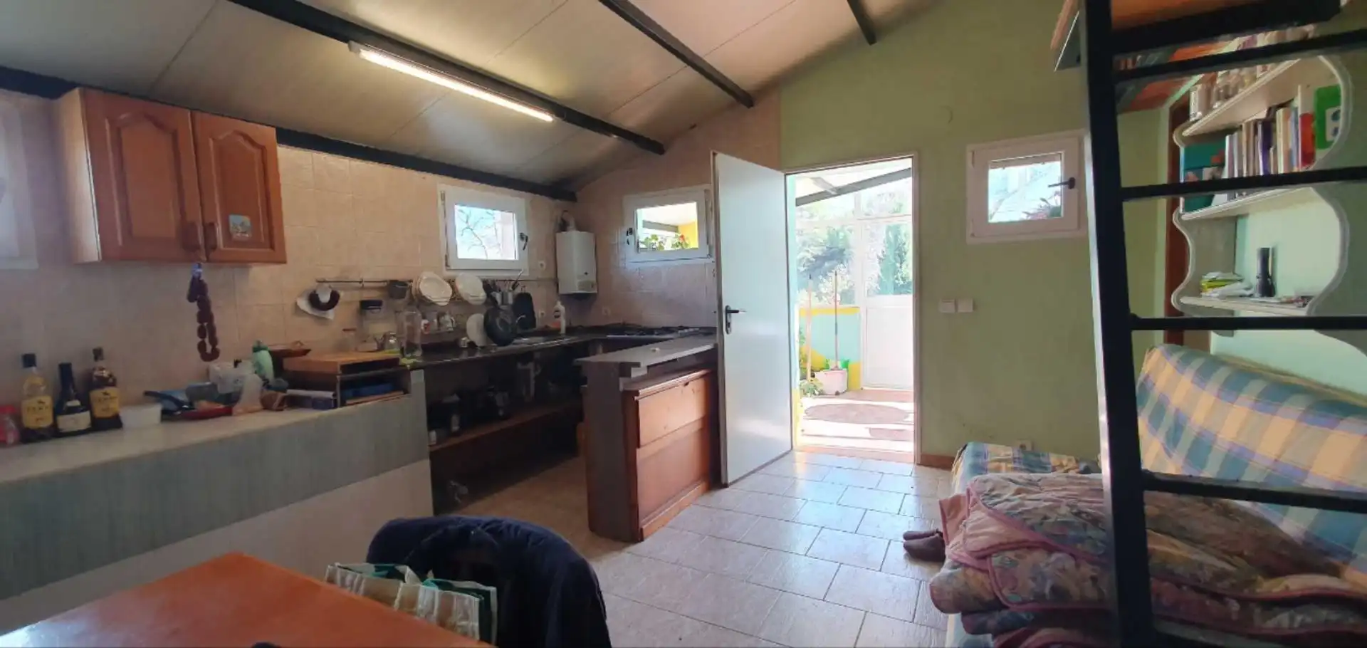 Cuina de Finca rústica en venda en El Burgo amb Calefacció, Jardí privat i Traster