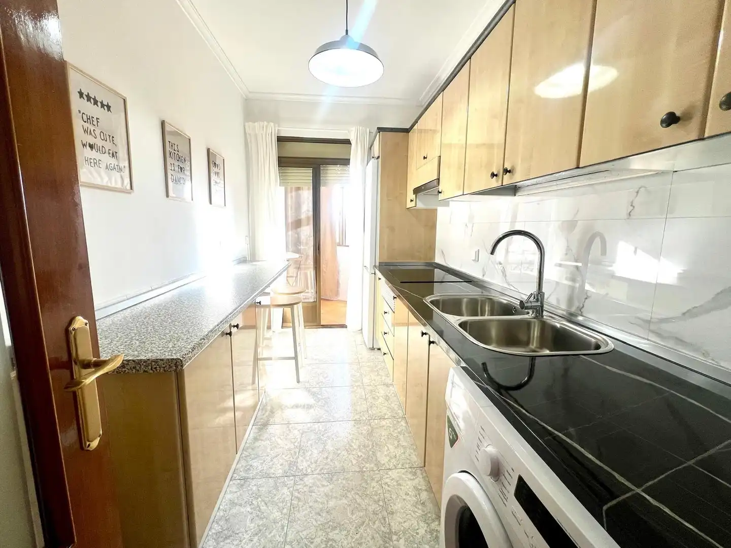 Cocina de Piso de alquiler en Plasencia con Aire acondicionado, Calefacción y Terraza