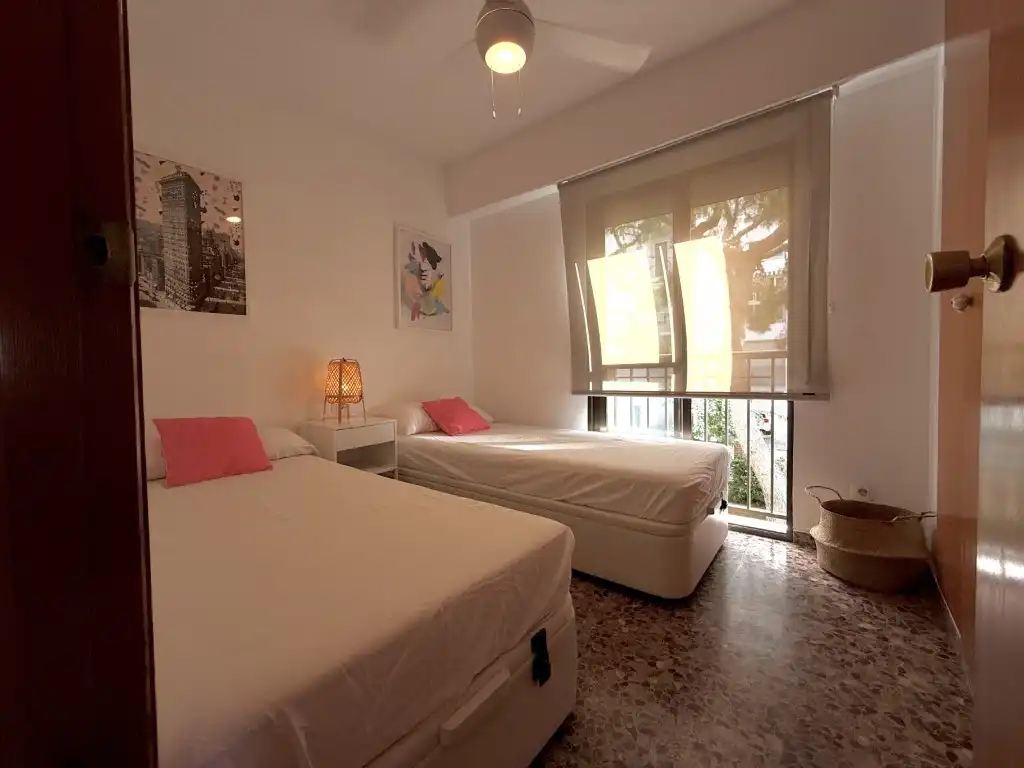 Bedroom of Apartments for rent in Els Terrers