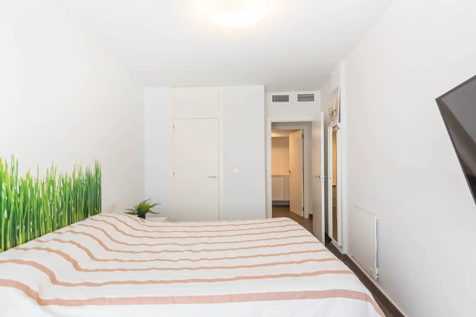 Schlafzimmer von Wohnung zum Verkauf in Murcia mit Klimaanlage, Heizung und Terrasse