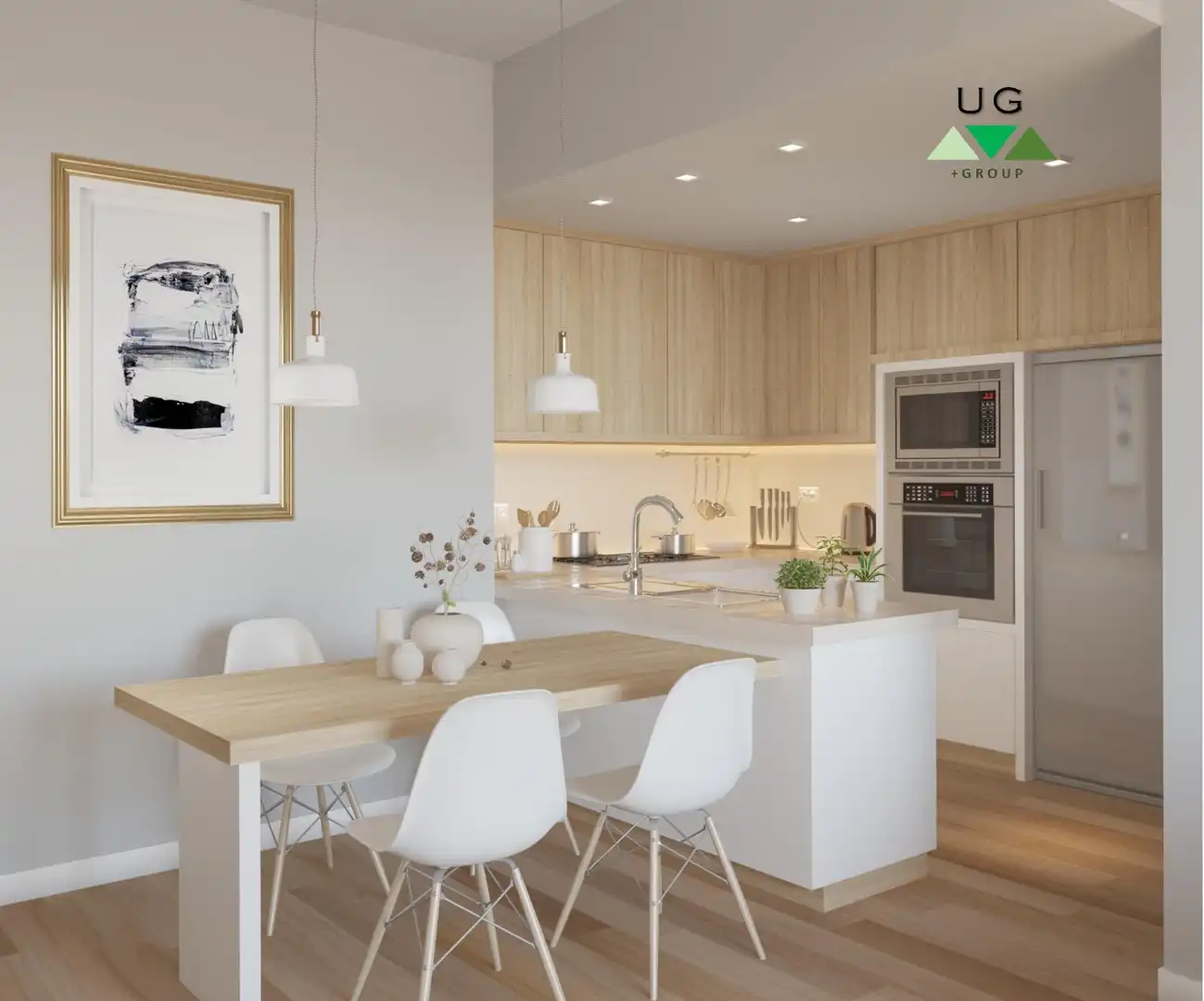 Cocina de Dúplex en venta en Alicante / Alacant con Aire acondicionado, Calefacción y Terraza