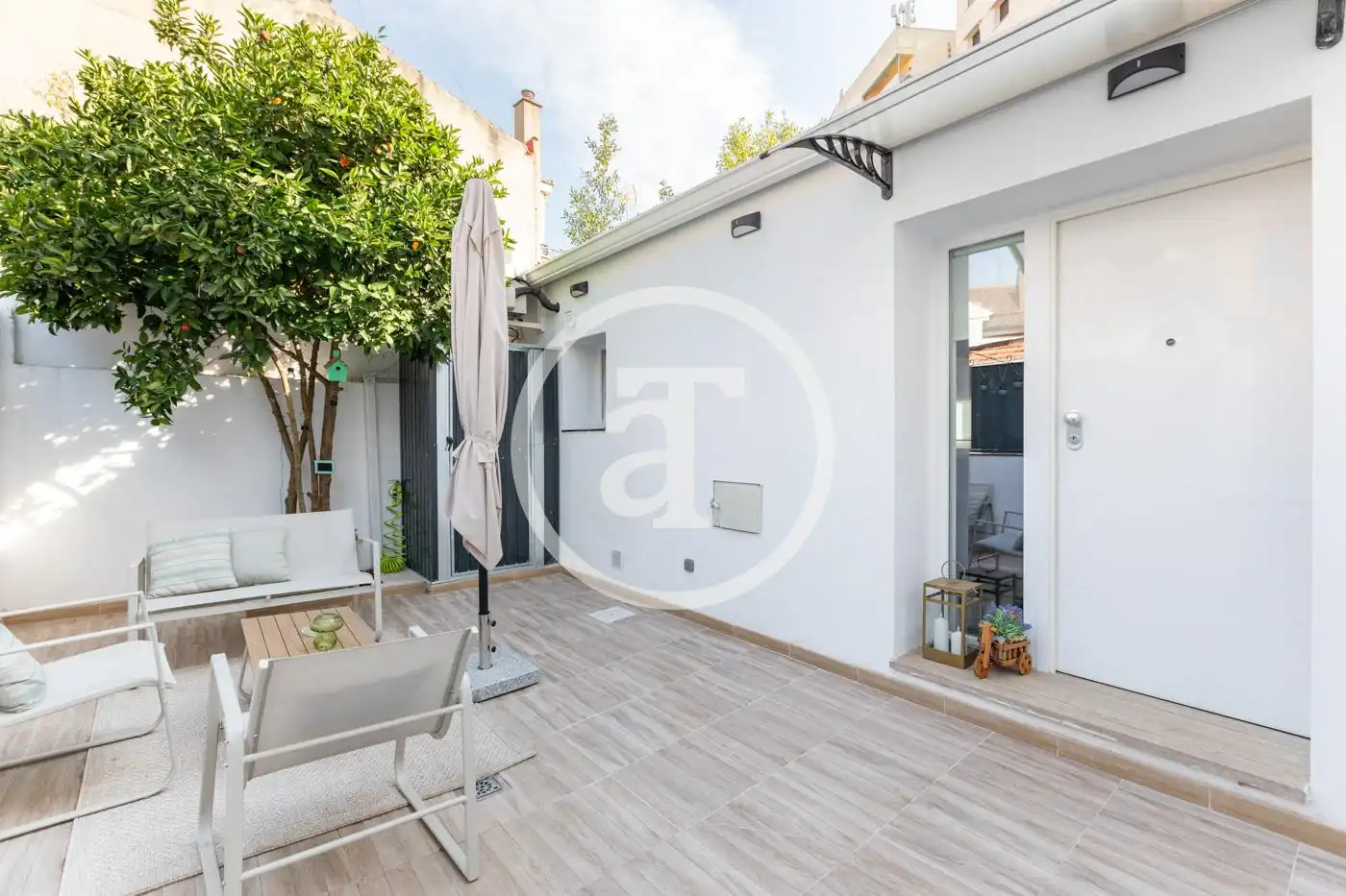 Terrassa de Casa o xalet de lloguer en Madrid amb Aire condicionat, Calefacció i Moblat