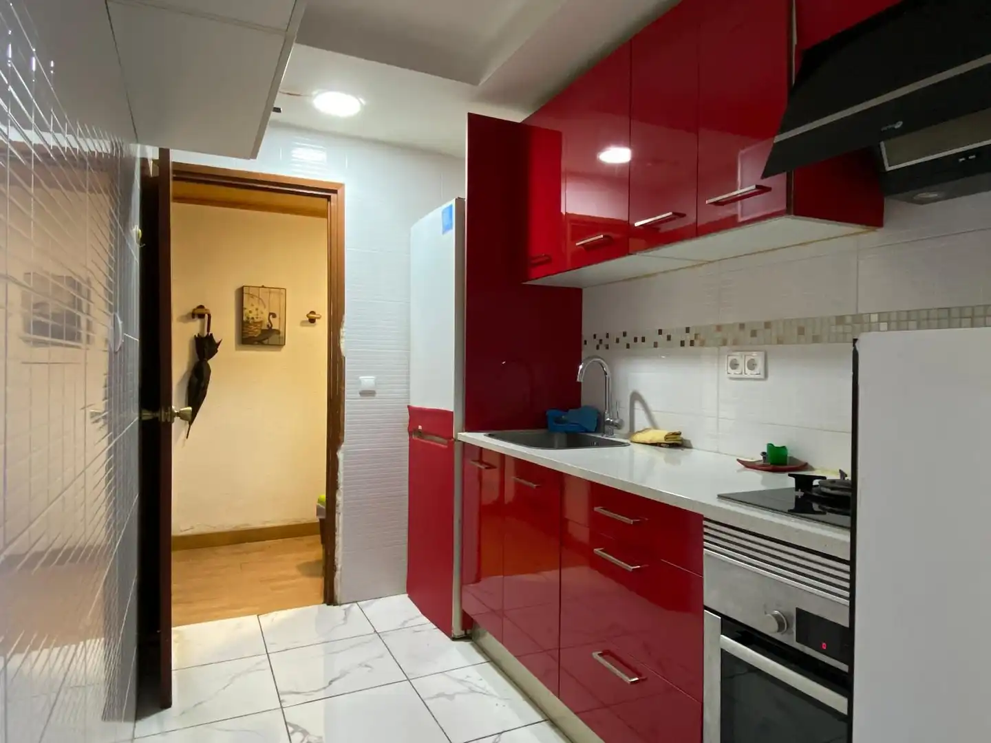 Kitchen of Flat for sale in Tarragona  with Oven, Washing machine and Alarm