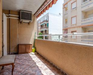 Balcony of Flat for sale in Torrevieja  with Air Conditioner, Private garden and Terrace