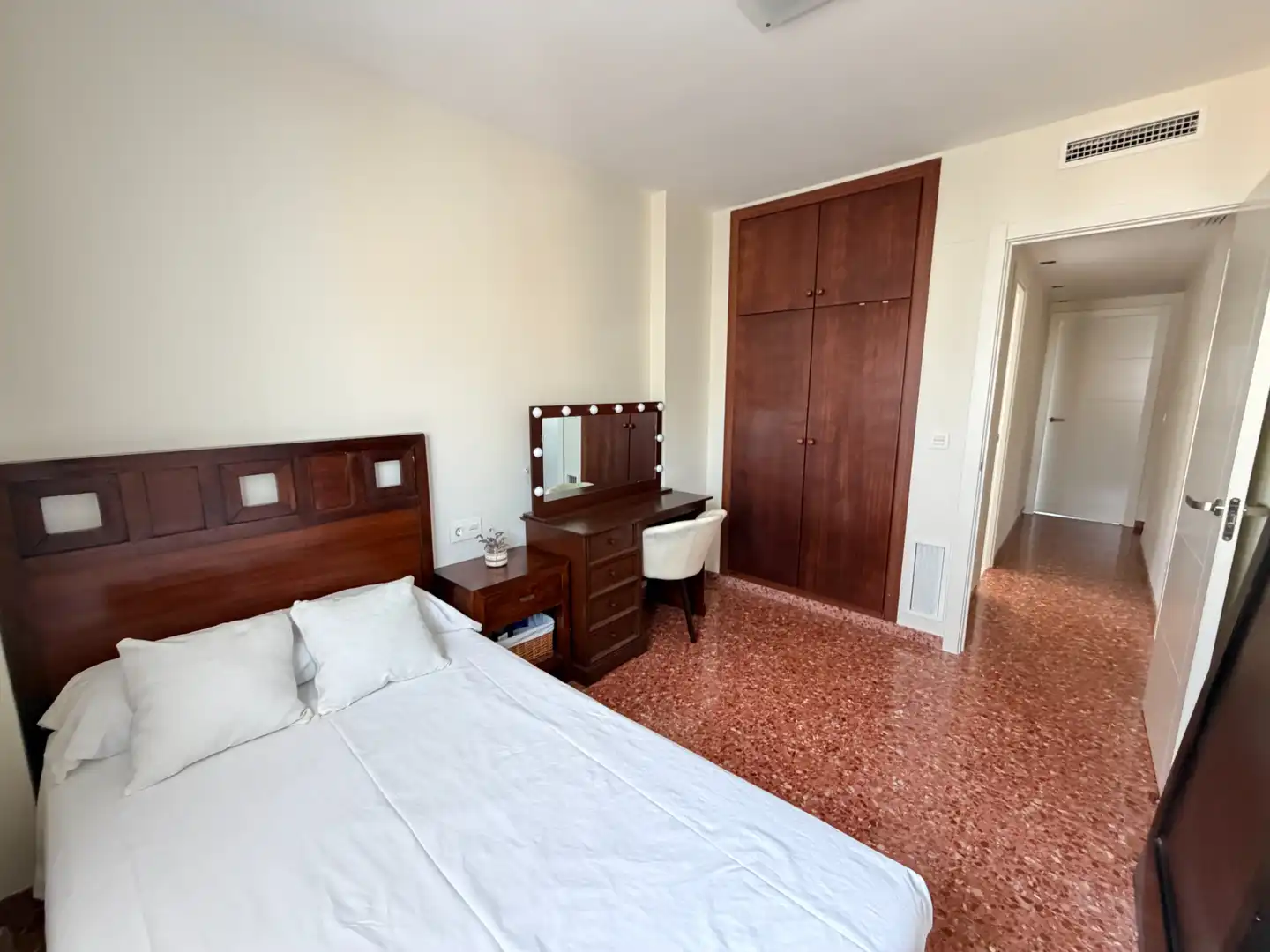 Bedroom of Flat for sale in Alginet  with Air Conditioner, Heating and Balcony