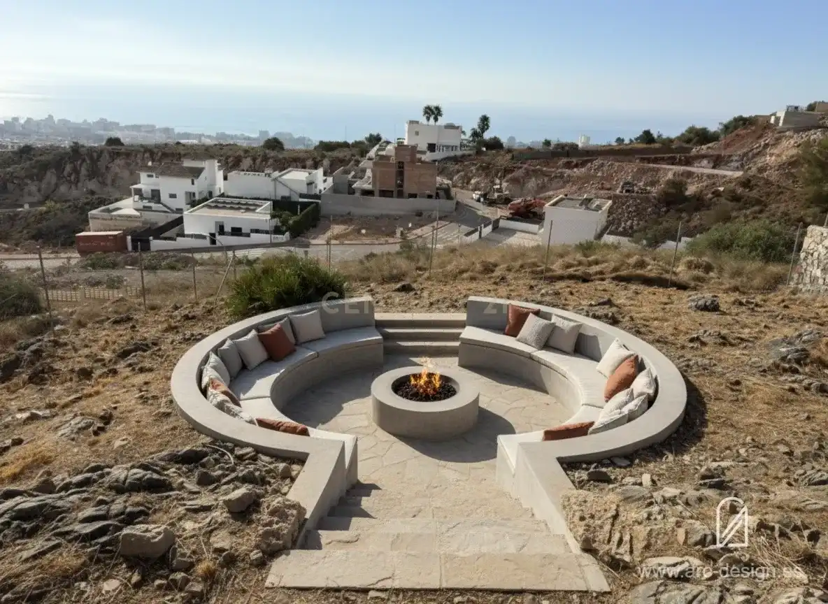 Terrassa de Casa o xalet en venda en Benalmádena amb Aire condicionat, Piscina i Rentadora