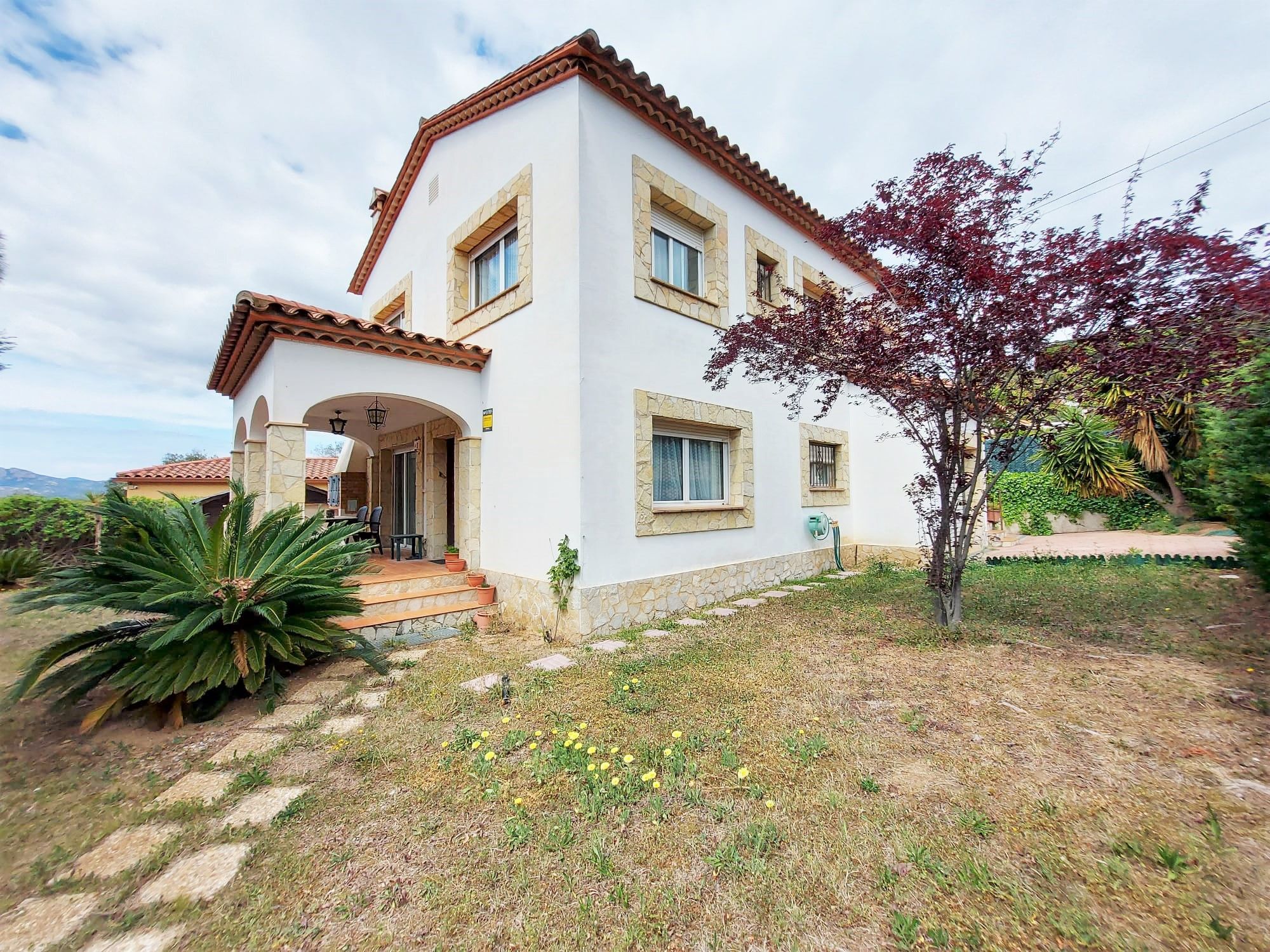 Vista exterior de Casa o xalet en venda en Santa Cristina d'Aro amb Calefacció, Jardí privat i Terrassa