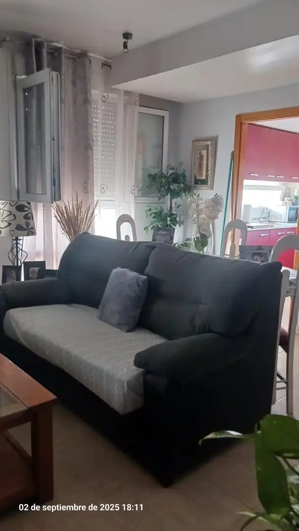Sala de estar de Piso en venta en Lorca con Amueblado