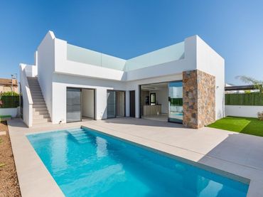Casa con piscina en venta en San Javier ciudad