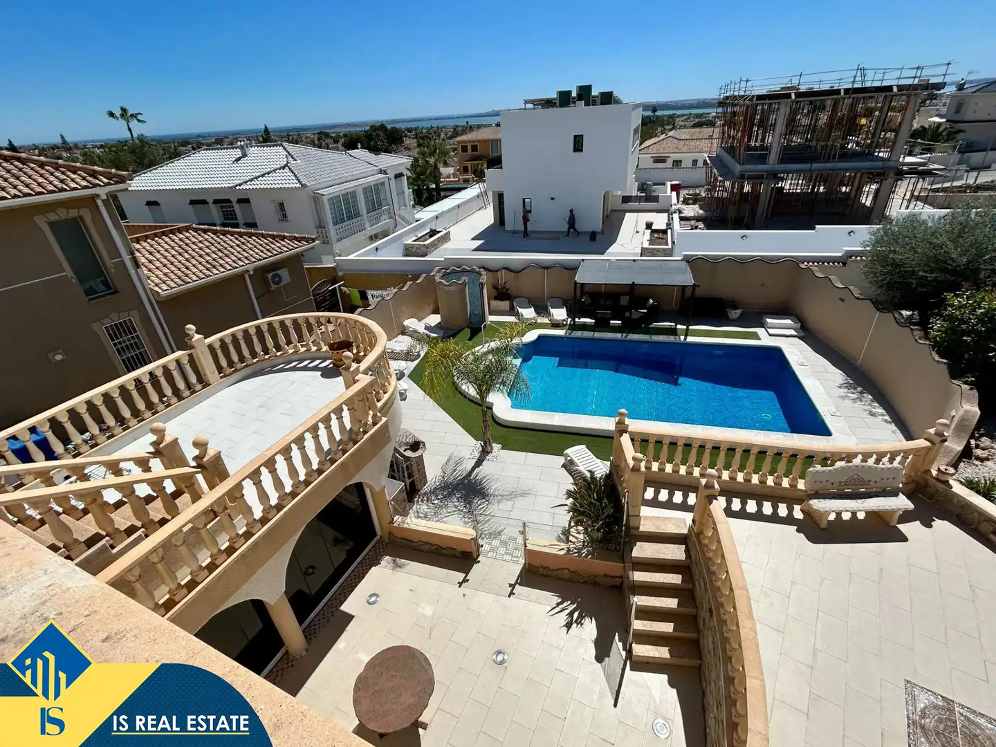 Swimming pool of Houses for sale in Rojales  with Air Conditioner, Heating and Private garden