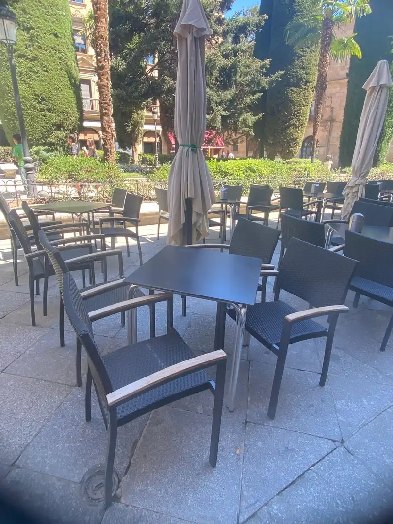 Terraza de Local en traspaso en Salamanca con Aire acondicionado y Amueblado