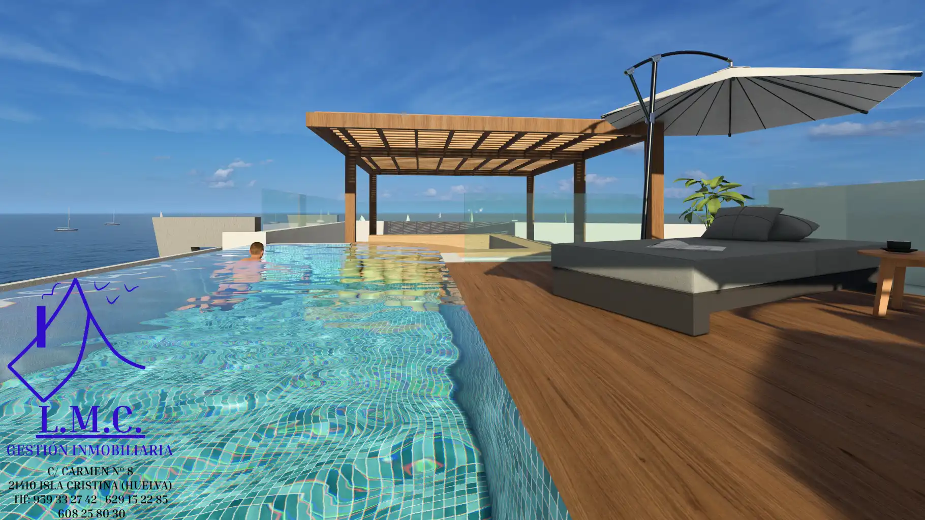 Piscina de Edificio en venta en Isla Cristina